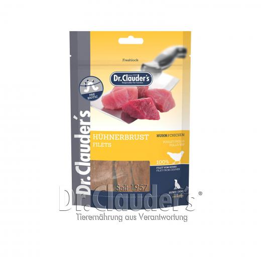 Dr. Clauder`s Hühnerbrust Filets 80g