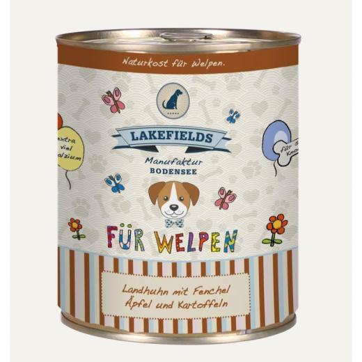 Lakefields Welpen Menü Huhn