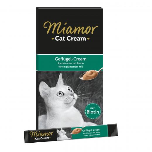 Miamor Cat Cream Geflügel 6x15g