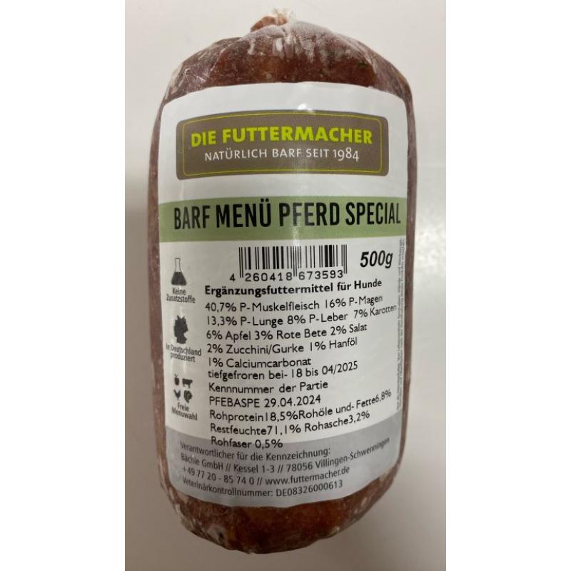 BARF Menü Pferd Special 500g