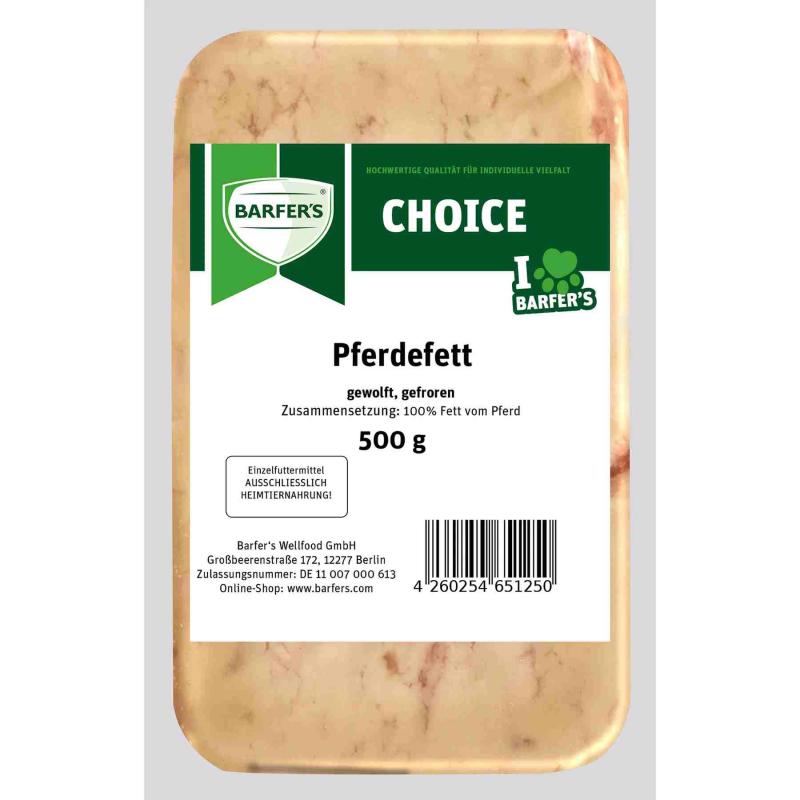 Barfers Pferde Fett 500g