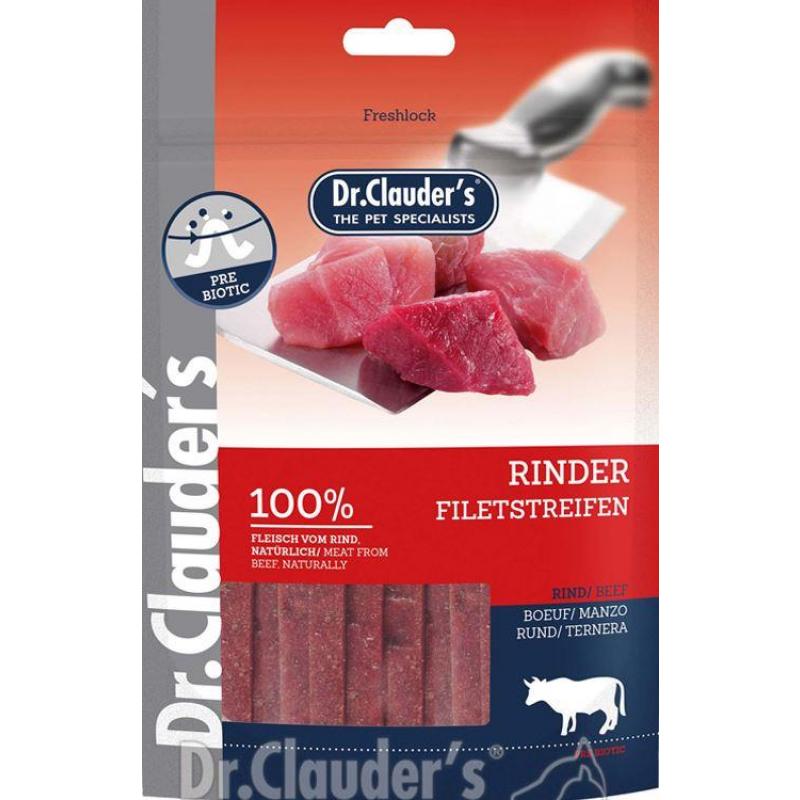 Dr. Clauder`s Rinderfiletstreifen 80g