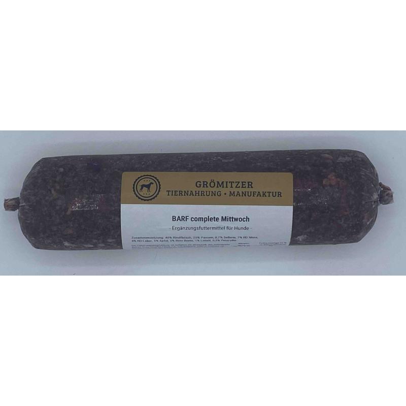 Grömitzer BARF Wochenmenü Mittwoch 500g