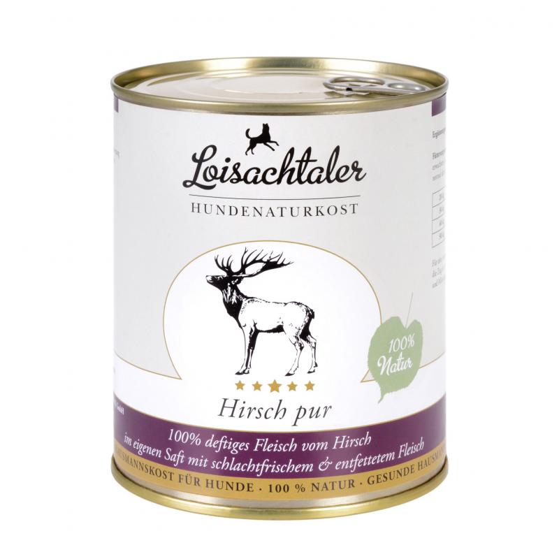 Loisachtaler Hirsch Pur 800g